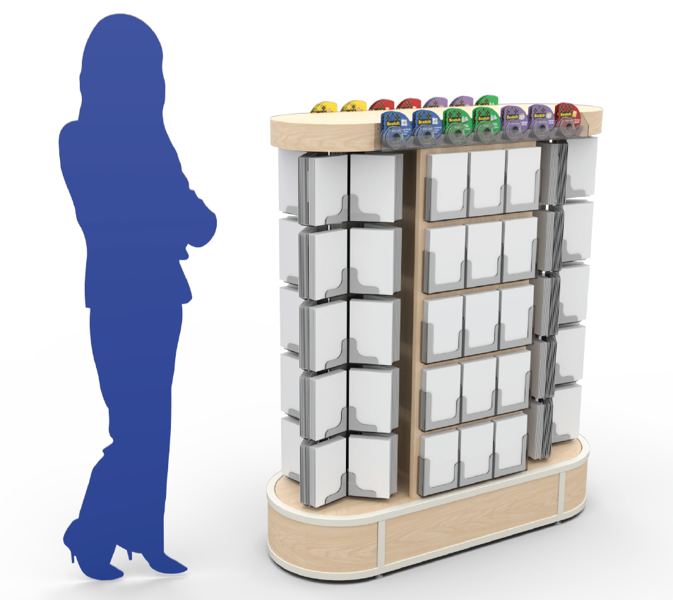 Oval Greeting Card Holder