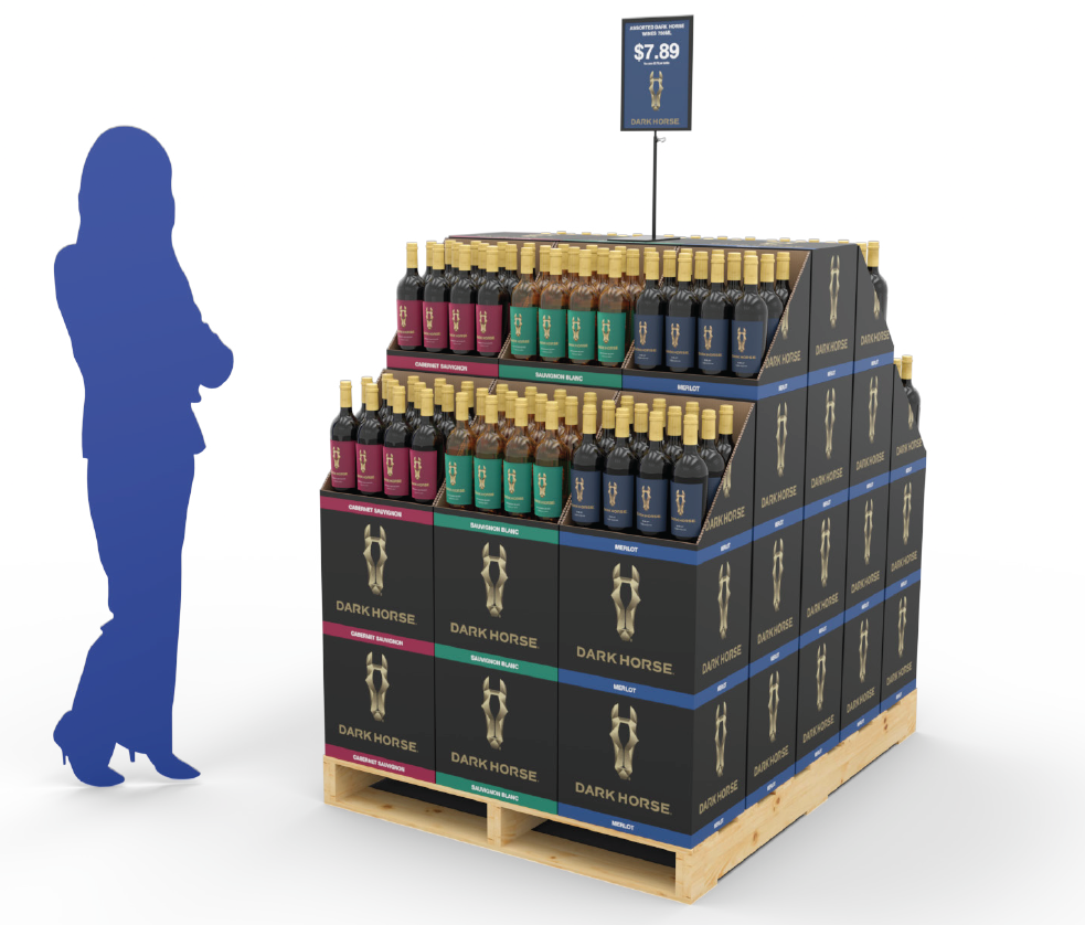 custom pallet sign holder