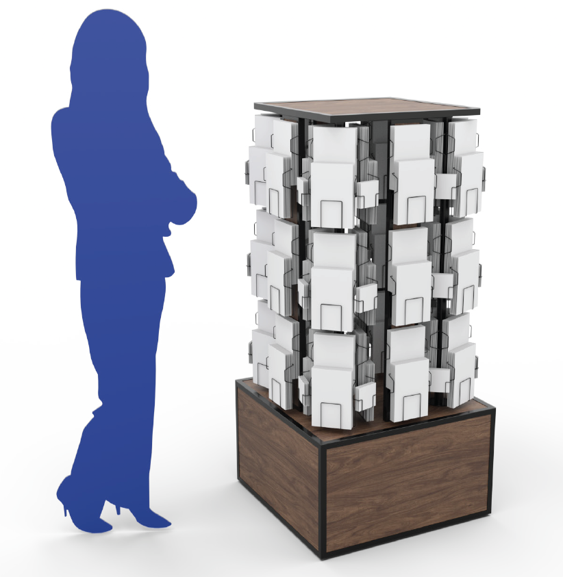 54″ Tall Greeting Card Display