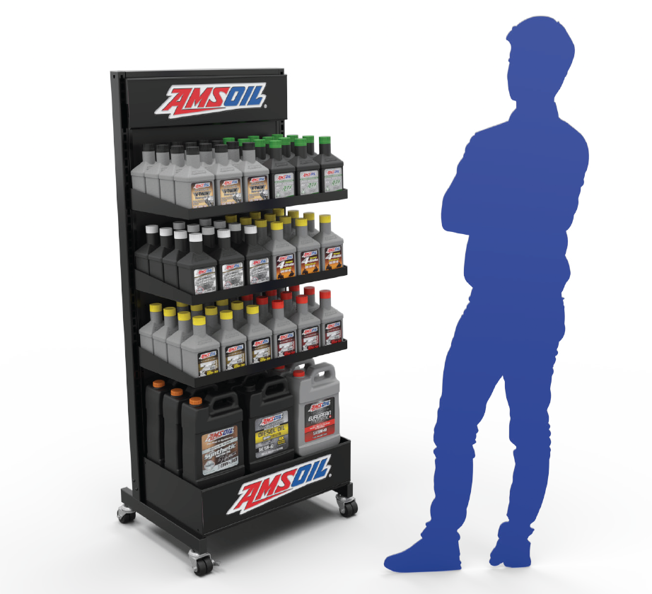 Custom Roller Cart Display