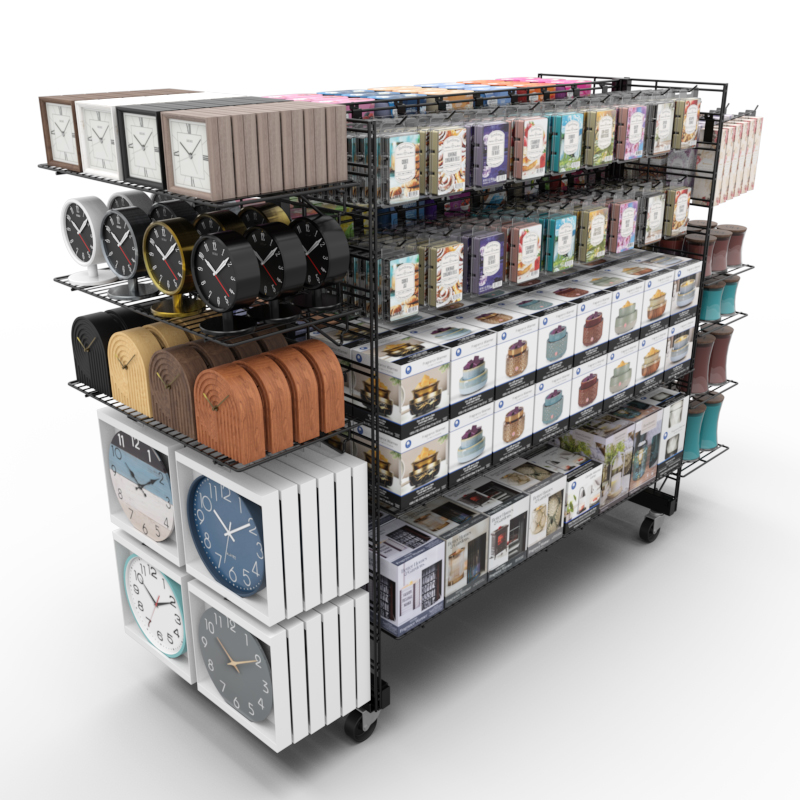 Wire Grid Gondola Display